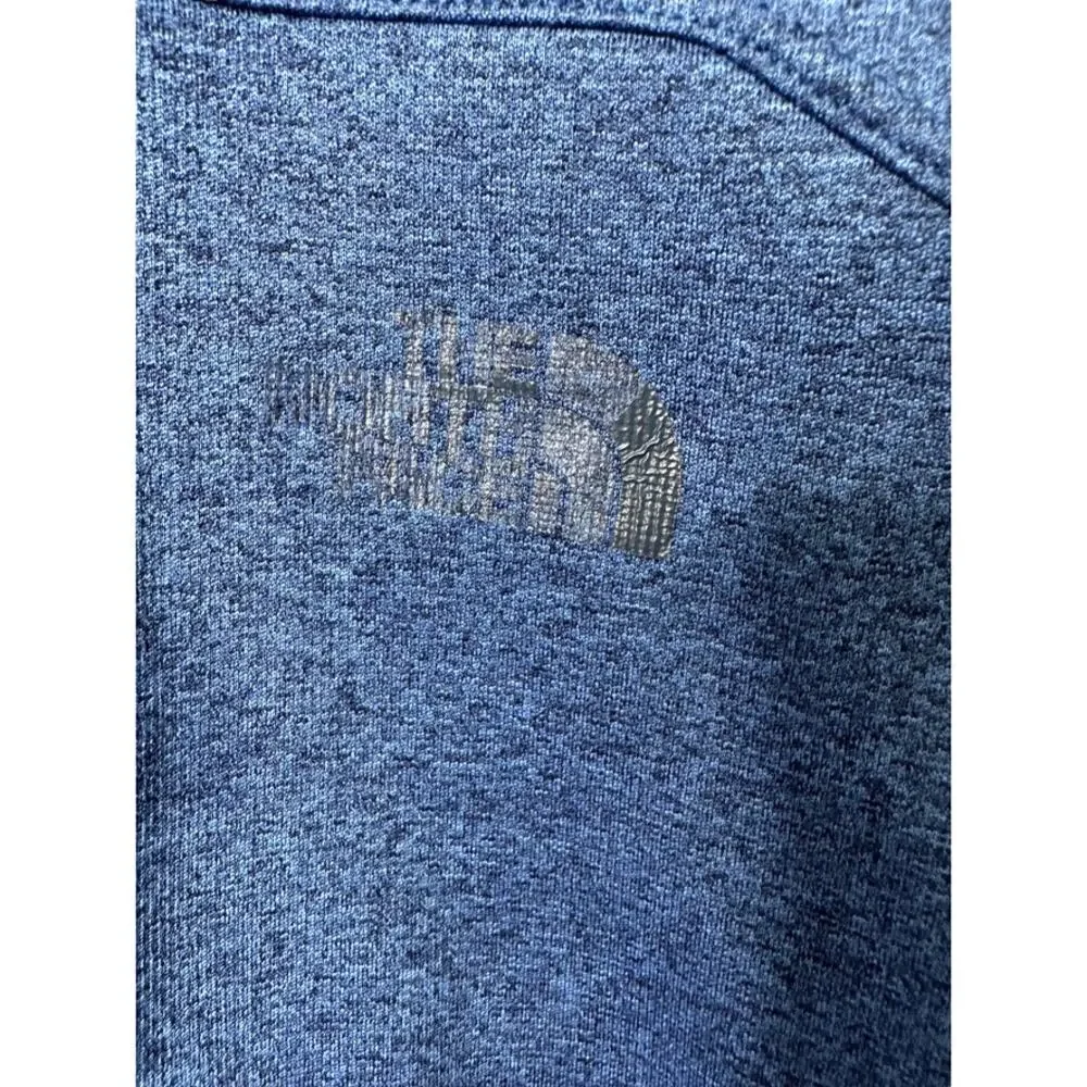 The North Face 1/2 Zip Blue Long Sleeve Pullover Shirt Men's Medium